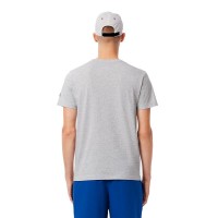 Pack Lacoste Novak Djokovic T-Shirt Casquette Gris et Blanc  Offre - Pas cher