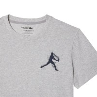 Pack Lacoste Novak Djokovic T-Shirt Casquette Gris et Blanc  Offre - Pas cher