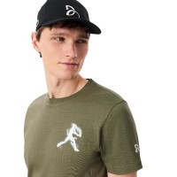 Pack Lacoste Novak Djokovic Khaki T-Shirt and Black Cap