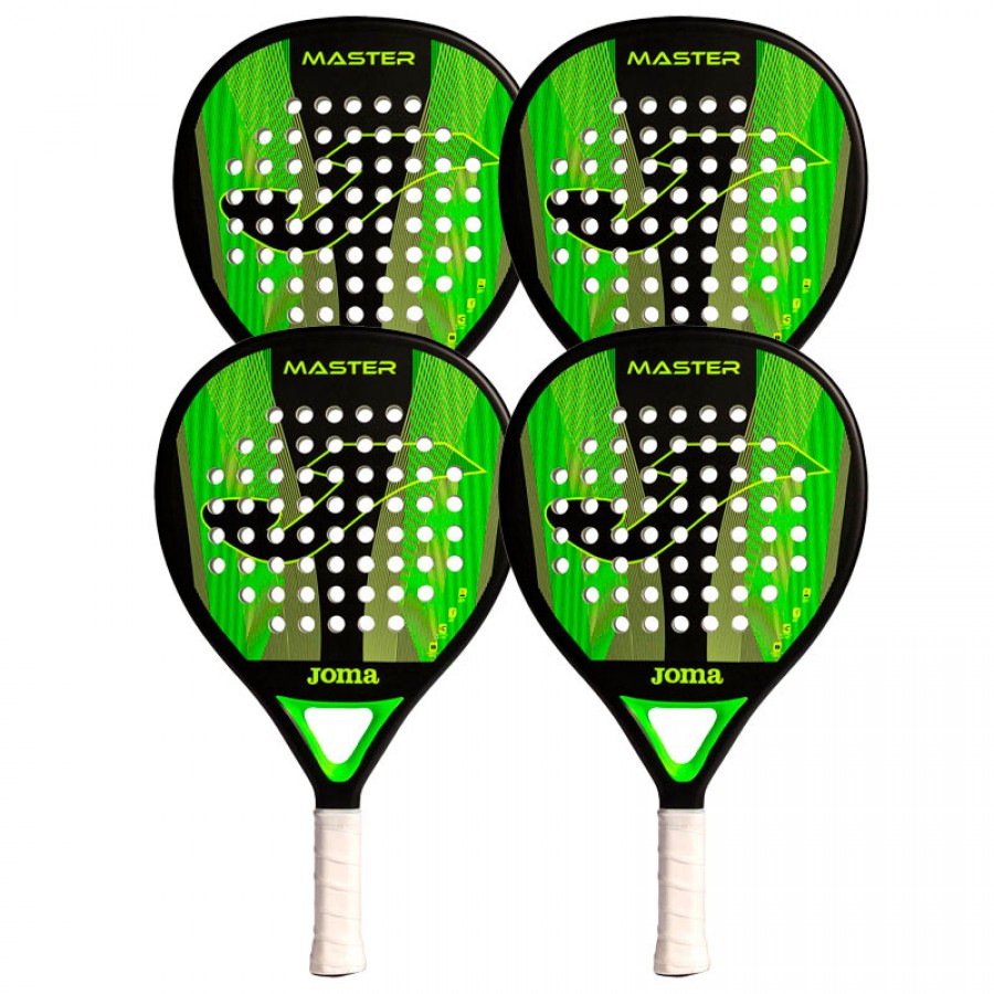 Pacote Joma Master Negro Verde Fluor X4  Oferta + Barato