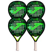 Pacote Joma Open Negro Verde Fluor x4  Oferta + Barato