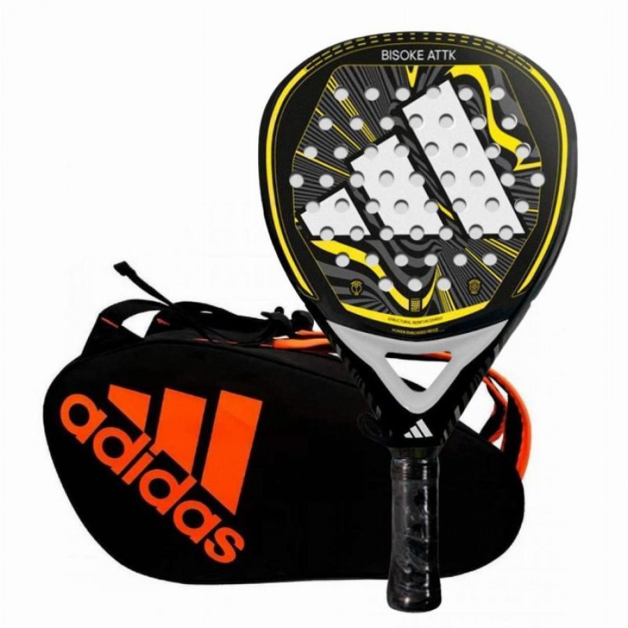 Pack Adidas Bisoke Attack 2024 Pelle avec Paletero  Offre - Pas cher