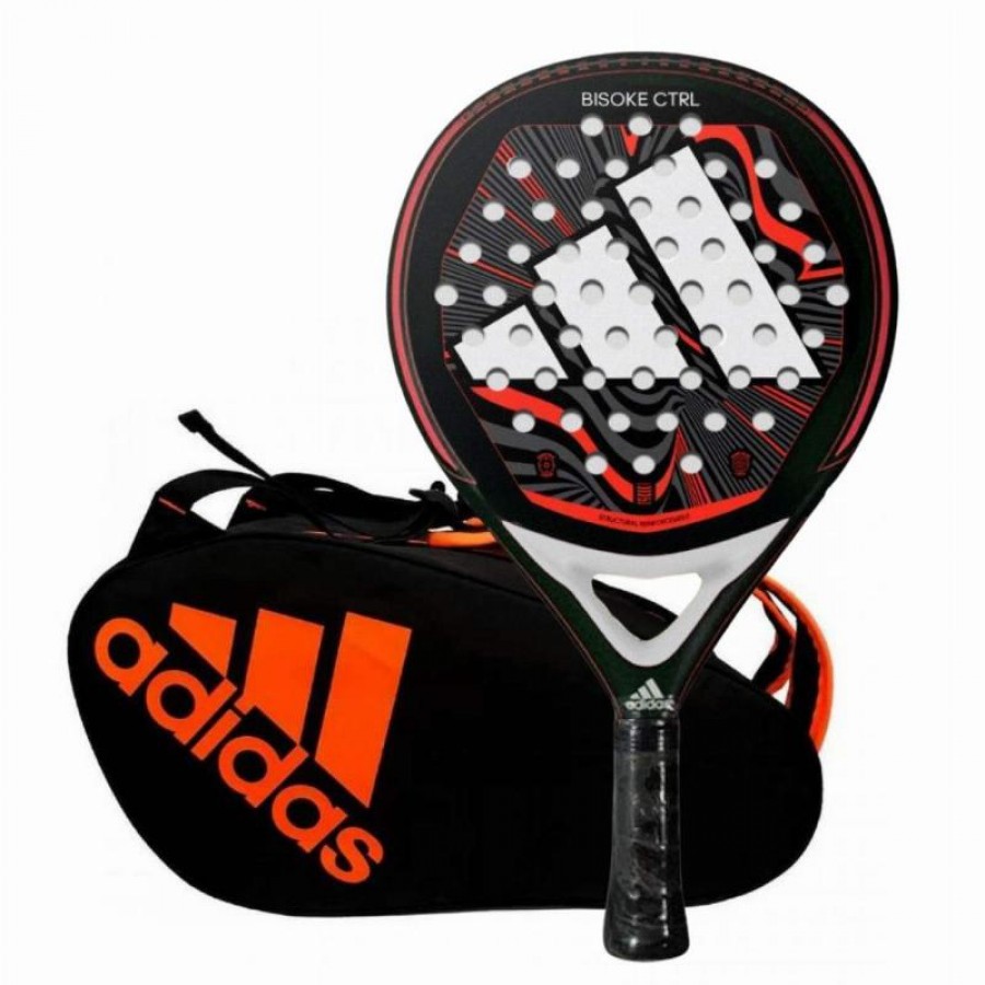 Pack Adidas Bisoke Control 2024 Racket with Padel Bag  Offer + Cheap