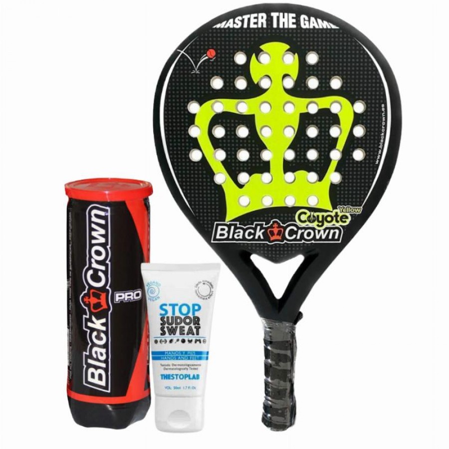 Pack de pelle jaune Black Crown Coyote avec magnesium et balles  Offre - Pas cher