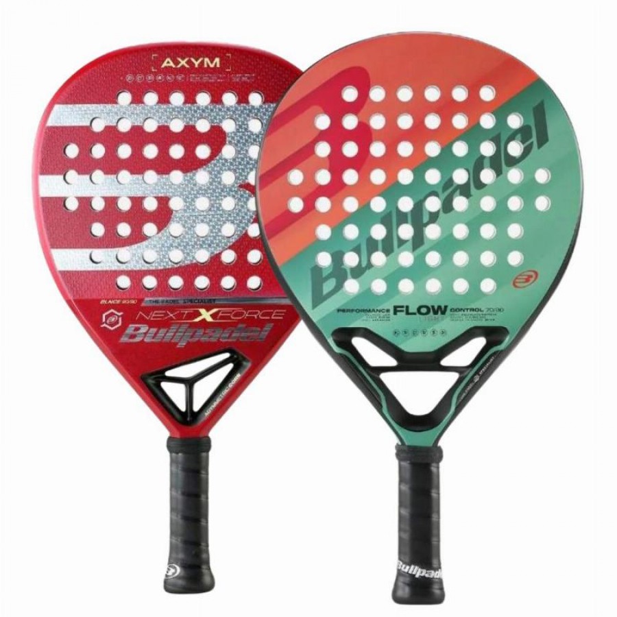 Pack Bullpadel Flow Light 2023 and Axym DB 2022 Racket  Offer + Cheap