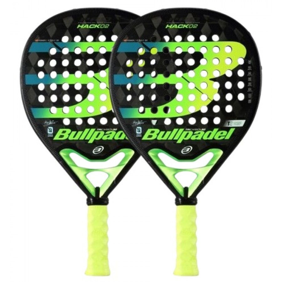 Pack Pala Bullpadel Paquito Navarro Hack 02 Proline X2  Oferta + Barato