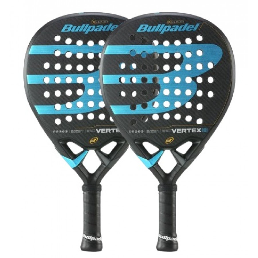 Pack Pala Bullpadel Vertex 02 X Hybrid Carbon X2  Offer + Cheap