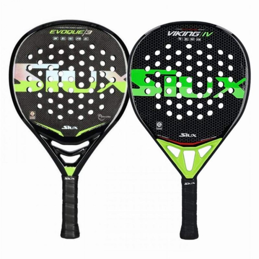 Siux Evoque 3 and Siux Viking IV Racket Pack  Offer + Cheap