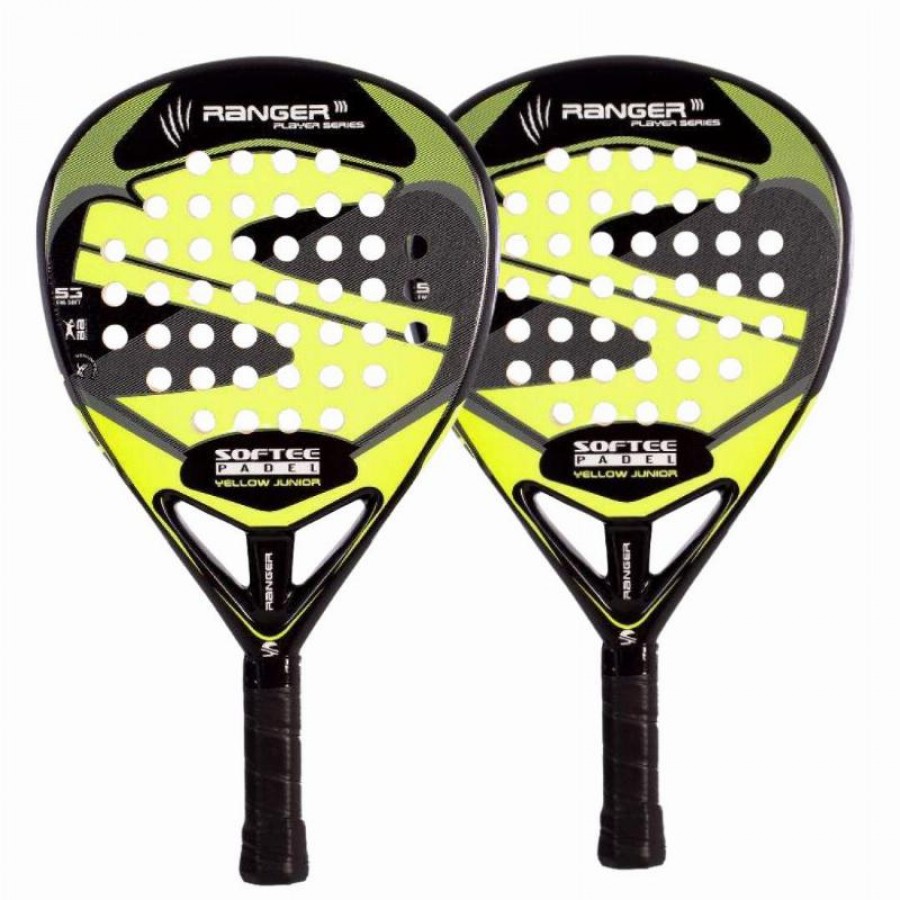 Pack Pala Softee Ranger Yellow Junior X2  Oferta + Barato