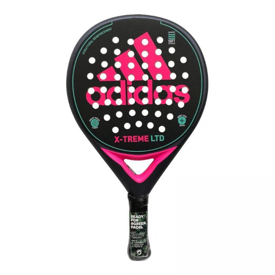 Pala Adidas X-Treme Negro Rosa  Oferta + Barato
