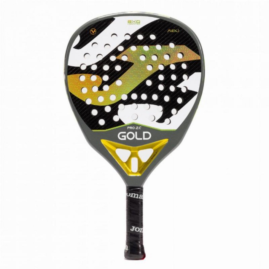 Joma Gold Pro 2.0 Black Yellow Racket  Offer + Cheap