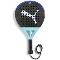 Raquette Puma Nova Elite Control Noir Bleu Turquoise  Offre - Pas cher