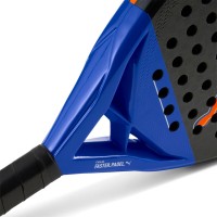 Raquette Puma Nova Elite Hybrid Noir Bleu Turquoise  Offre - Pas cher