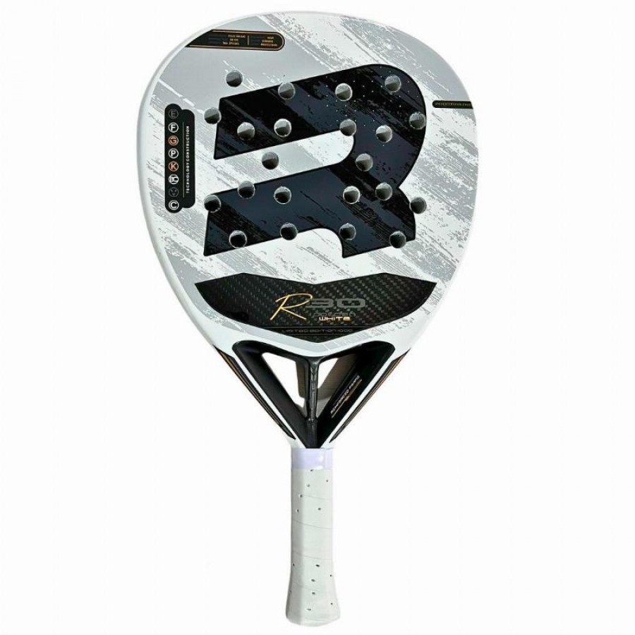 Raquette Royal Padel R30 LTD en or blanc 2025  Offre - Pas cher