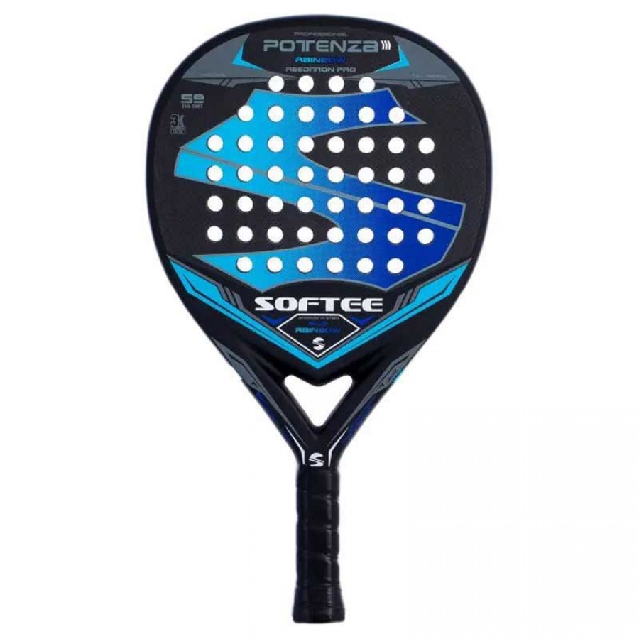 Raquete Softee Potenza Rainbow Azul 2024  Oferta + Barato