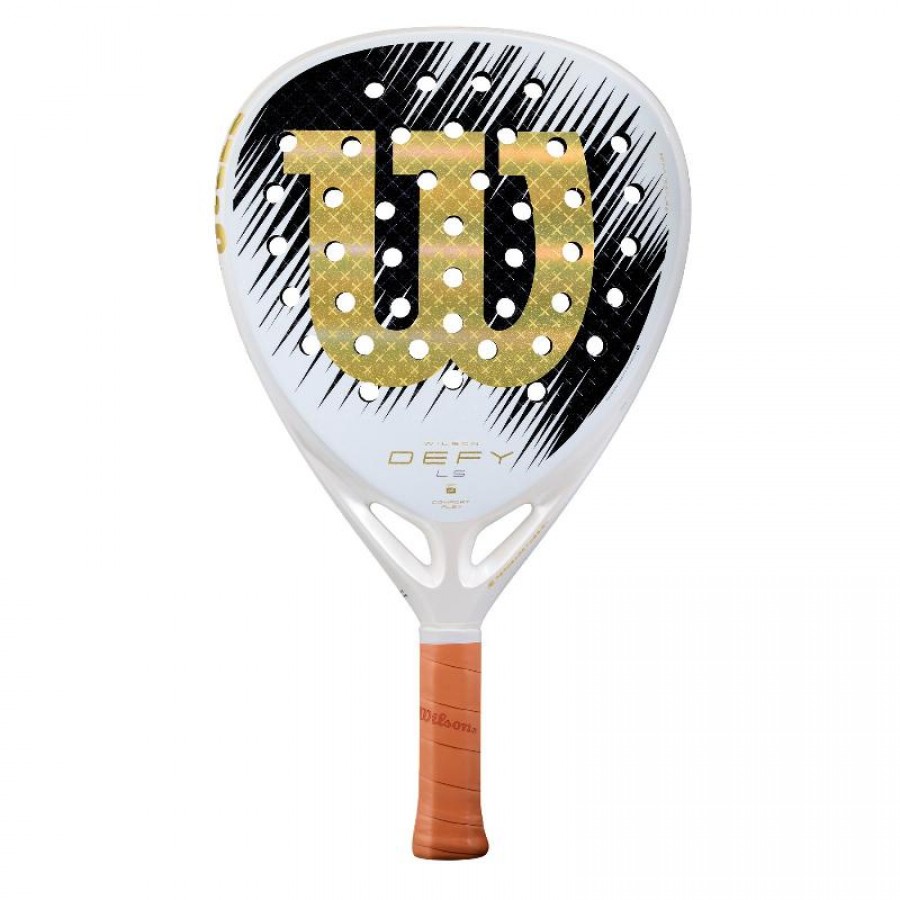 Raquete Wilson Defy LS V1 White Gold