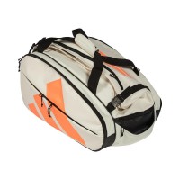 Borsa Padel Adidas Multigame 3.5 Bianca Arancione con Gesso
