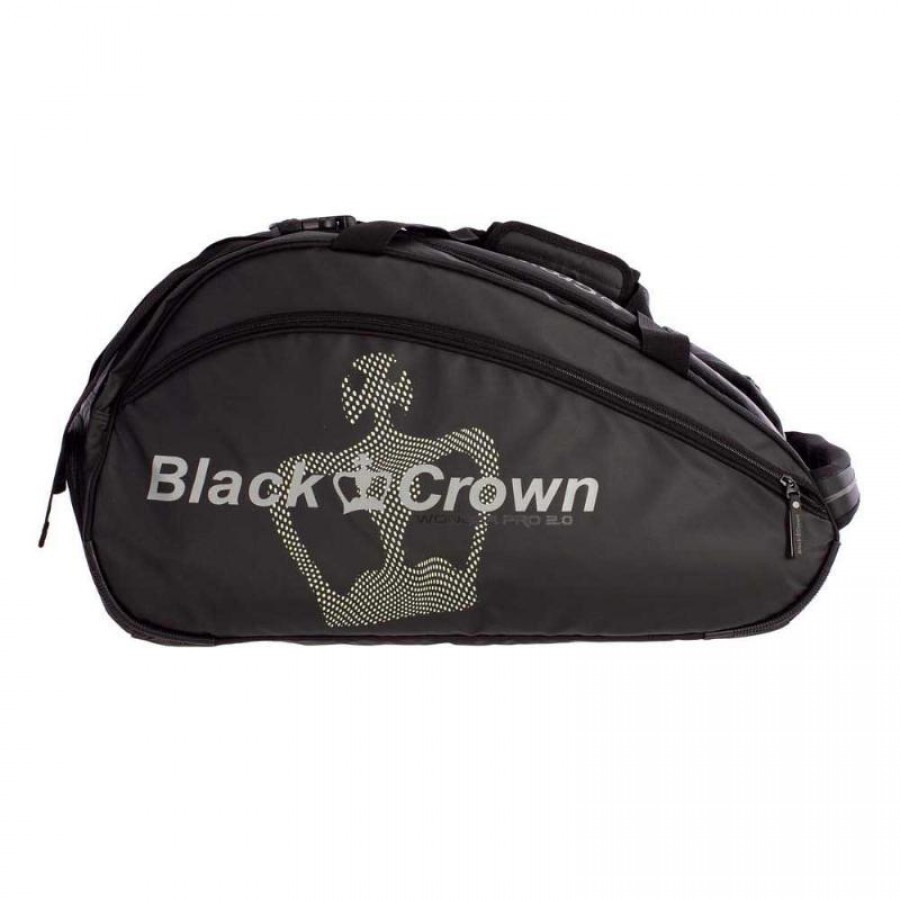 Black Crown Wonder Pro 2.0 Black Fluor Yellow Padel Bag  Offer + Cheap
