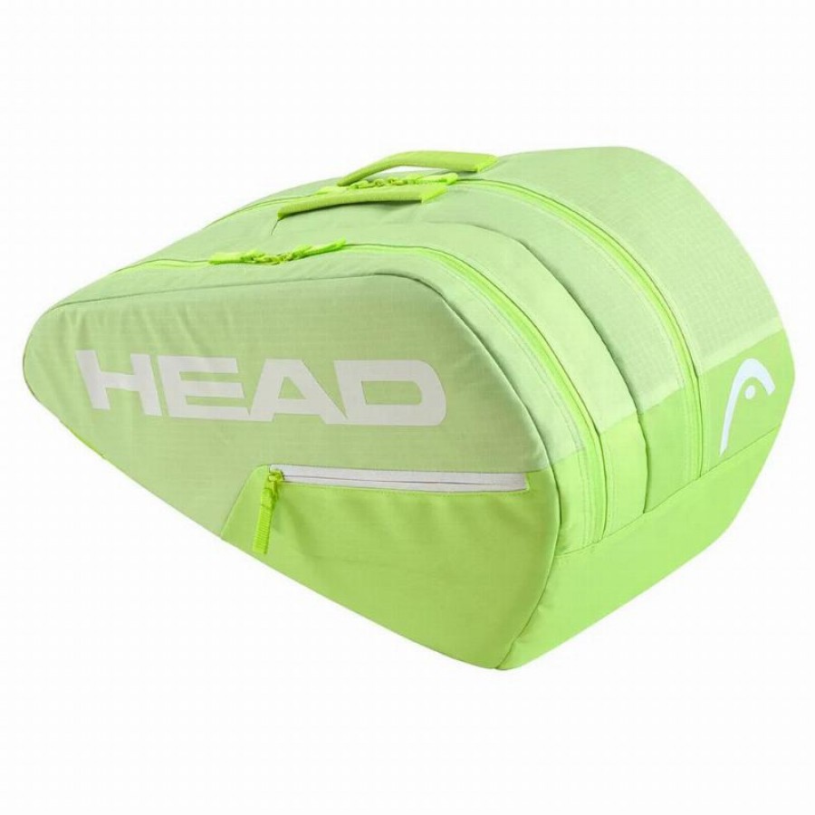 Head Base M Sac De Raquette De Padel Vert  Offre - Pas cher