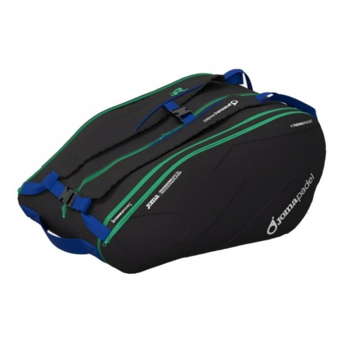 Joma Juanlu Esbri Padel Bag Black Green