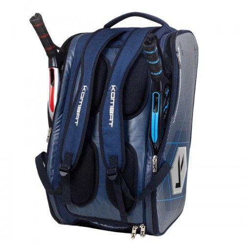Manu Martin Aqua Navy Blue Kombat Padel Racket Bag