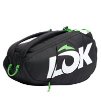 Lok One Black Dark Gray Lime Padel Bag  Offer + Cheap