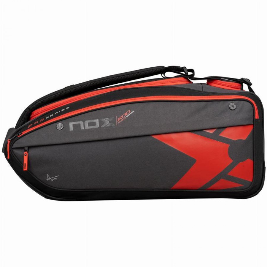 Nox AT10 XXL Preto Vermelho Raquete De Padel Saco  Oferta + Barato