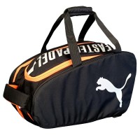 Paletero Puma Nova Elite Small Negro Naranja  Oferta + Barato