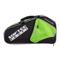 Paletero Softee Padel Square Verde Fluor  Offer + Cheap