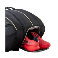 Paletero Wilson Defy V1 Negro Dorado