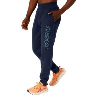 Calcas Asics Logo Midnight Blue Green  Oferta + Barato
