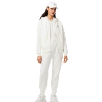 Pantalon Lacoste Sport Algodon Blanco Mujer  Oferta + Barato