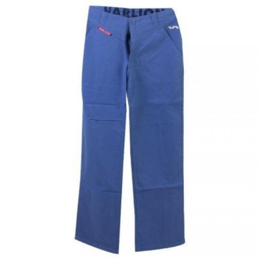 Varlion 07-MC927 Calças Femininas Azul Royal  Oferta + Barato