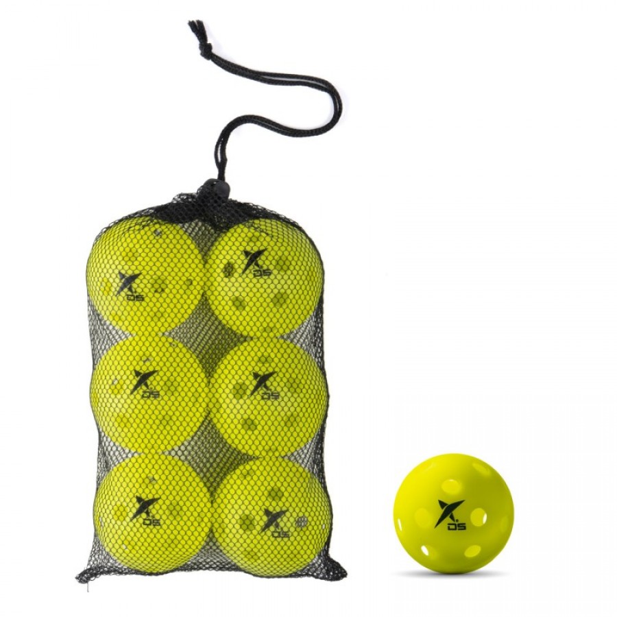 Pelota Pickleball Drop Shot Torneio Indoor 6 Unidades  Oferta + Barato