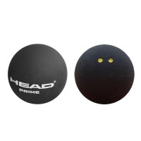 Bola de Squash Amarela Head Prime Double Point 3 Unidades  Oferta + Barato