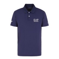 Armani EA7 Ventus 7 Navy Blue Polo