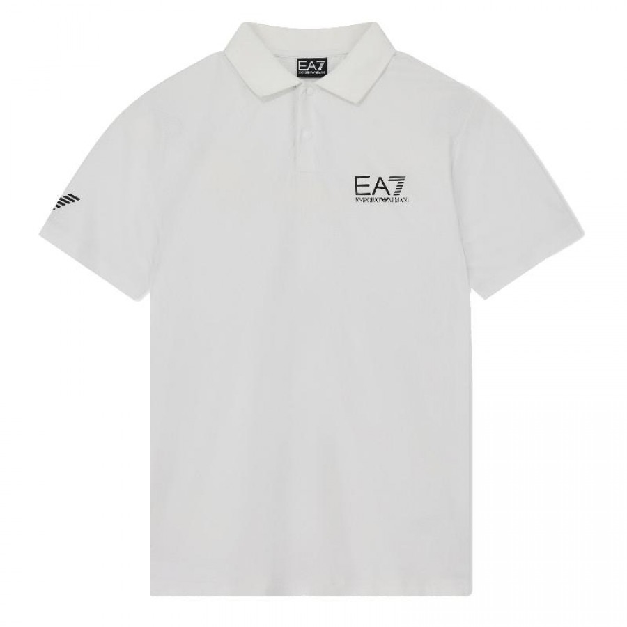 Polo Armani EA7 Ventus 7 Blanco Azul Armani