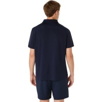 Polo Asics Court Azul Medianoche  Oferta + Barato