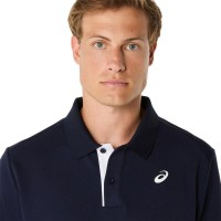 Polo Asics Court Azul Medianoche  Oferta + Barato