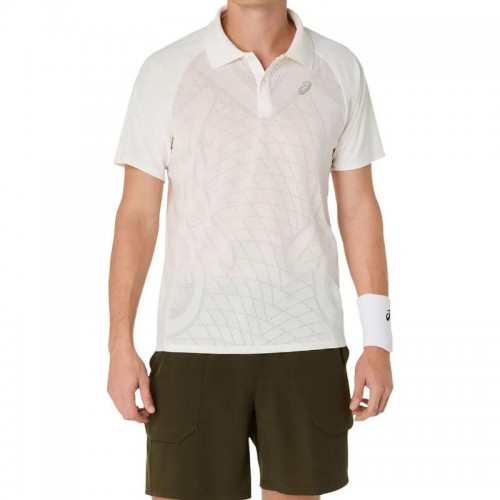 Polo Asics Match Actibreeze Crema