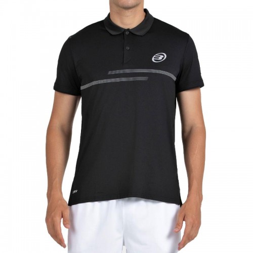 Bullpadel Menkar Black Polo Shirt