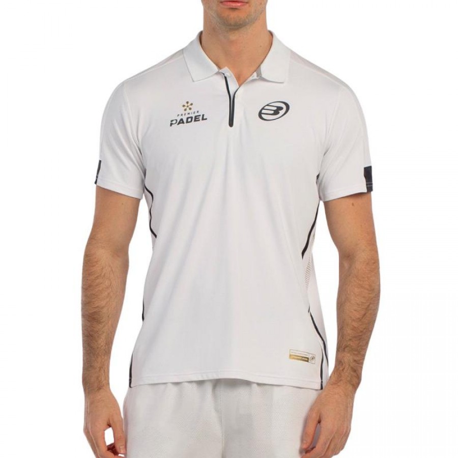 Polo Bullpadel Premier Padel Bogue Branco  Oferta + Barato