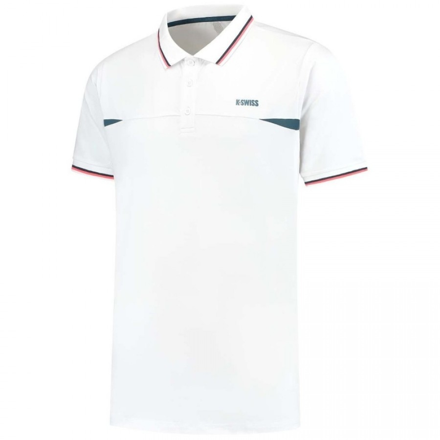 Polo Kswiss Hypercourt 7 Blanco  Offerta + Economico