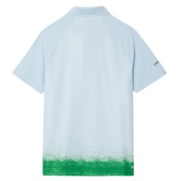 Polo Lacoste Daniil Medvedev Ultra Dry Azul Claro Verde  Offre - Pas cher