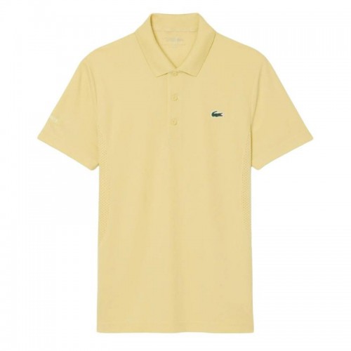 Lacoste Novak Djokovic Polo Amarelo de Tênis