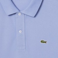 Polo Lacoste Regular Fit Algodon Azul Violeta  Offre - Pas cher