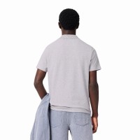 Polo Lacoste Regular Fit Algodon Gris Vigore  Oferta + Barato