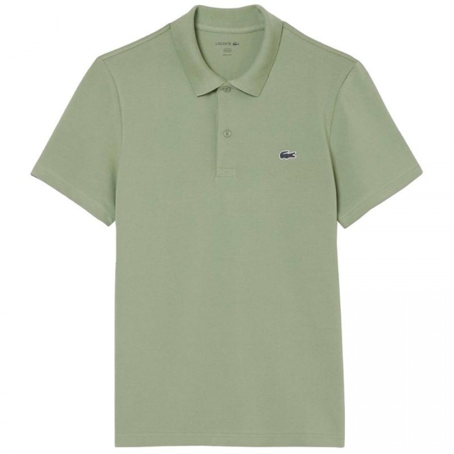 Polo Lacoste Regular Fit Coton Vert Thym  Offre - Pas cher