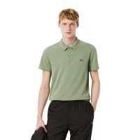 Polo Lacoste Regular Fit Coton Vert Thym  Offre - Pas cher