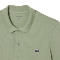 Polo Lacoste Regular Fit Coton Vert Thym  Offre - Pas cher